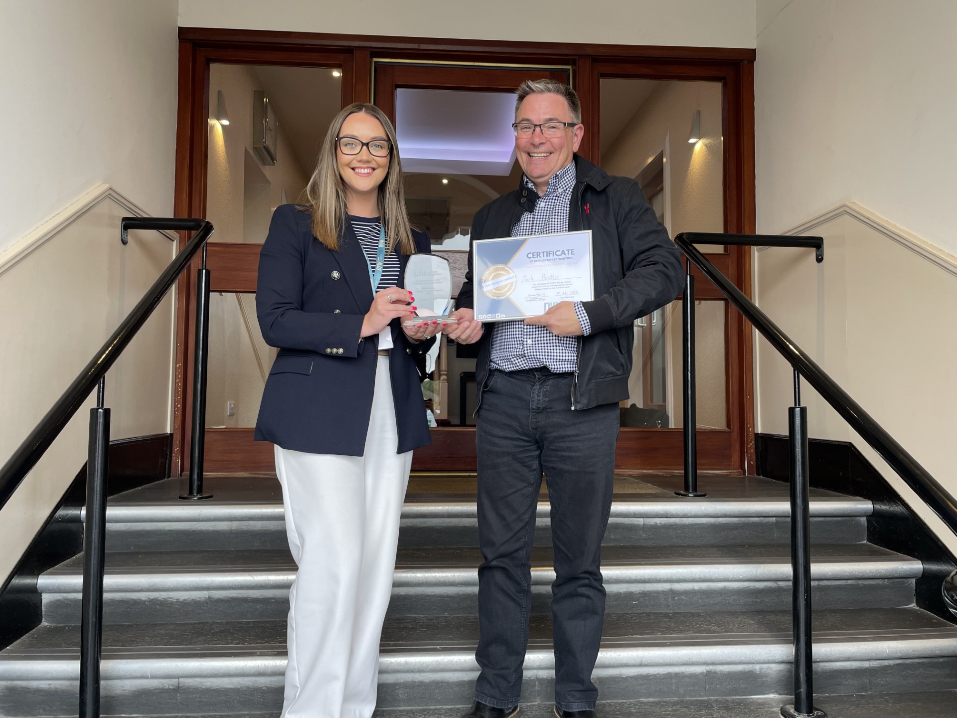 Valu-Trac Receives Employer Recognition Award for July