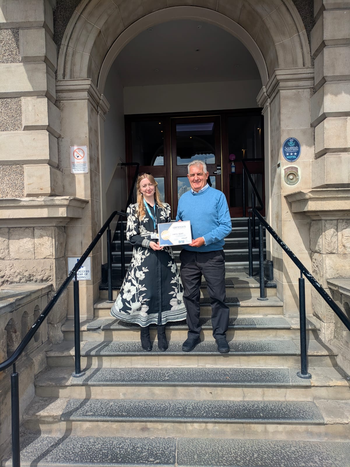 Martin Birse Receives Employer Recognition Award for April
